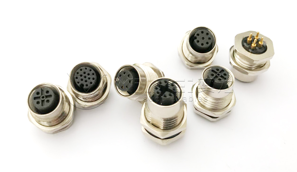 M12防水连接器插座